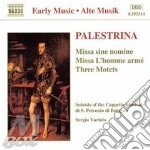 Giovanni Pierluigi Da Palestrina - Missa Sine Nomine, Missa L'homme Arme',mottetti