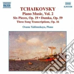Pyotr Ilyich Tchaikovsky - Piano Music Vol.2 cd