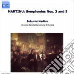 Bohuslav Martinu - Symphony No.3, N.5 cd