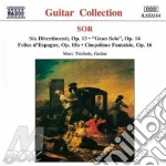 Fernando Sor - Divertimenti Op.13 (n.1 > N.6) , Sonata 'gran Solo' Op.14, Folies D'espagne Et Un cd