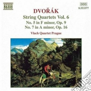 Antonin Dvorak - Quartetti X Archi (integrale) Vol.6: Quartetto N.5 Op.9, N.7 Op.16 cd musicale di Antonin Dvorak