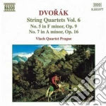 Antonin Dvorak - Quartetti X Archi (integrale) Vol.6: Quartetto N.5 Op.9, N.7 Op.16 cd