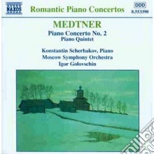 Nikolai Medtner - Concerto X Pf N.2 Op.50, Quintetto Con Pf Op. Post. cd musicale di Nicolas Medtner