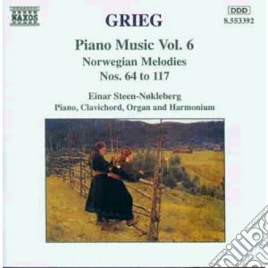 Edvard Grieg - Opere X Pf Vol. 6 (integrale) : Melodie Norvegesi N.64 > N.117 cd musicale di Edvard Grieg