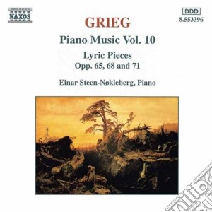 Edvard Grieg - Opere X Pf Vol.10 (integrale) : Pezzi Lirici Opp. 65, 68 E 71 cd musicale di Edvard Grieg