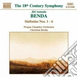 Jiri Antonin Benda - Sinfonias Nos 1-6 cd