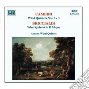 Giuseppe Cambini - Quintetto X Fiati N.1 > N.3 cd musicale di Cambini giuseppe mar