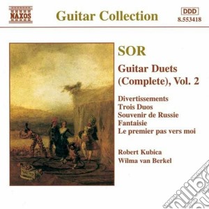 Fernando Sor - Duetti X Chit (integrale) Vol.2: Divertissement Op.61 E Op.62, Le Premier Pas Ve cd musicale di Fernando Sor