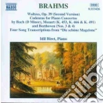 Johannes Brahms - Valzer Op.39 (seconda Versione) , 4 Trascrizioni Da die Schone Megelone (trasc. cd