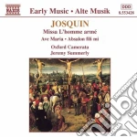 Josquin Desprez - Missa l'homme Arme', Ave Maria, Absalon Fili Mi cd