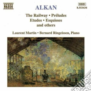 Charles-Valentin Alkan - Preludio N.1,13,17,25 Op.31, Improvvisin.1 E 3 Op.32, Studi N.6,8,12 Op.35, ... cd musicale di Alkan charles valent