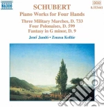 Franz Schubert - Piano Works For Four Hands, Vol.2 cd
