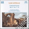 Pietro Antonio Locatelli - Concerti Grossi Op.1: N.7 > N.12 cd