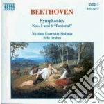 Ludwig Van Beethoven - Symphony No.1 Op.21, N.6 Op.68 'pastorale' cd