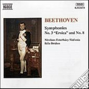 Ludwig Van Beethoven - Symphony No.3 Op.55 eroica, N.8 Op.93 cd musicale di Beethoven ludwig van