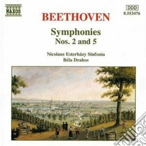 Ludwig Van Beethoven - Symphony No.2 Op.36, N.5 Op.67 cd musicale di Beethoven ludwig van
