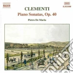 Muzio Clementi - Sonata X Pf N.1, N.2, N.3 Op.40 cd