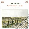 Muzio Clementi - Sonata X Pf N.1, N.2, N.3 Op.40 cd