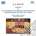 Johann Sebastian Bach - Multiple Concerti cd