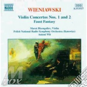 Henryk Wieniawski - Violin Concertos cd musicale di WIENIAWSKI