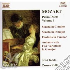 Wolfgang Amadeus Mozart - Duetti X Pf. (integrale) Vol.1: Sonata In Do Magg. K.521, Andante Con Variazioni cd musicale di Wolfgang Amadeus Mozart