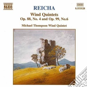 Antonin Reicha - Quintetto X Fiati N.4 Op.88, N.6 Op.99 cd musicale di Antonin Reicha