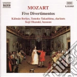 Wolfgang Amadeus Mozart - Five Divertimentos cd