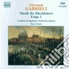 Giovanni Gabrieli - Musica X Ottoni Vol.1 cd
