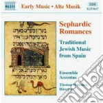 Sephardic Romances: Traditional Jewish Music From Spain cd