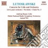 Witold Lutoslawski - Concerto For Cello And Orchestra cd