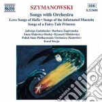 Karol Szymanowski - Lieder Con Orchestra cd