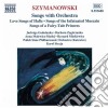 Karol Szymanowski - Lieder Con Orchestra cd