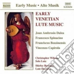 Christopher Wilson / Shirley Rumsey - Early Venetian Lute Music: Dalza, Spinacino, Bossinensis, Capirola cd