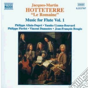 Hotteterre Jacques Martin - Opere X Fl Vol.1: Primo Libro Dei Pezzix Fl Treverso: Suite N.1>4, Pezzi X 2 Fl cd musicale di Hotteterre jacques m