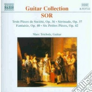 Fernando Sor - Opere X Chit Vol.9 (integrale): 3 Pieces De Societe' Op.36, Serenade Op.37, Fant cd musicale di SOR