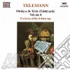 Georg Philipp Telemann - Tafelmusik Vol.4: Parte III: Ouverture,quartetto In Mi Min, Concerto X 2 Corni, cd