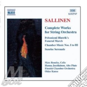 Sallinen Aulis - Opere X Orchestra D'archi (integrale) cd musicale di Okko Kamu