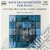 Johann Sebastian Bach - Trascrizioni X Pf Di: Camille Saint-Saens, Siloti, Reger, D'albert, Kabalevsky cd