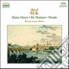 Josef Suk - Piano Pieces, De Maman, Moods cd