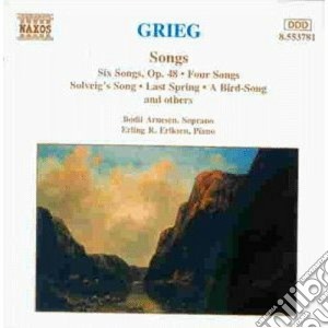 Edvard Grieg - Lieder cd musicale di Edvard Grieg