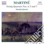 Bohuslav Martinu - Quartetti Per Archi (integrale) Vol.3 cd