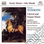 Thomas Tomkins - Musica Corale E Organistica cd