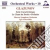 Alexander Glazunov - Opere X Orchestra Vol.10: Suite Caracteristique, Le Chant Du Destin, Preludi Nn. cd