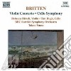 Benjamin Britten - Concerto X Vl Op.15, Sinfonia X Vlc E Orchestra Op.68 cd
