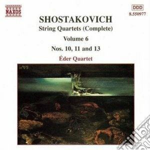 Dmitri Shostakovich - Quartetti X Archi Vol.6 (integrale) : Quartetti N.10 Op.118, N.11 Op.122, N.13 Op cd musicale di SHOSTAKOVICH
