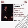 Sylvius Leopold Weiss - Sonate Per Liuto (integrale) Vol.2: Sonate Nn.5 , 25 50 cd