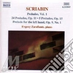 Alexander Scriabin - Preludes Vol.1 cd