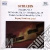 Alexander Scriabin - Preludes Vol.1 cd