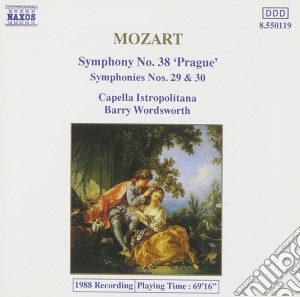 Wolfgang Amadeus Mozart - Symphony No.38, 29 And 30 cd musicale di Wolfgang Amadeus Mozart