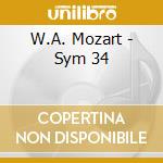 W.A. Mozart - Sym 34 cd